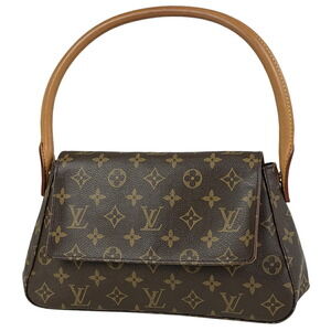 Louis Vuitton Looping Shoulder Bag Monogram Brown